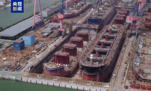 前三季度江苏出口各类船舶突破千亿元 超去年全年