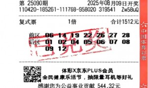 体彩千万得主携妻打"飞的"兑 旺站12年前爆509万