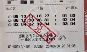 男子偶然购票仅凭6元喜中大乐透798万大奖