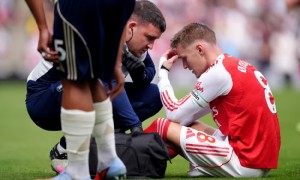 周日足彩伤停:阿森纳核心厄德高受伤 巴萨亚马尔缺战